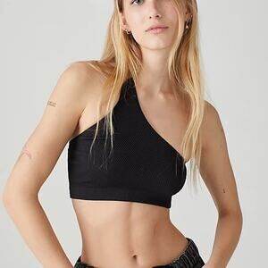 Urban Outfitters Out From Under Higher Love Seamless Bra Top Black Womens XS S